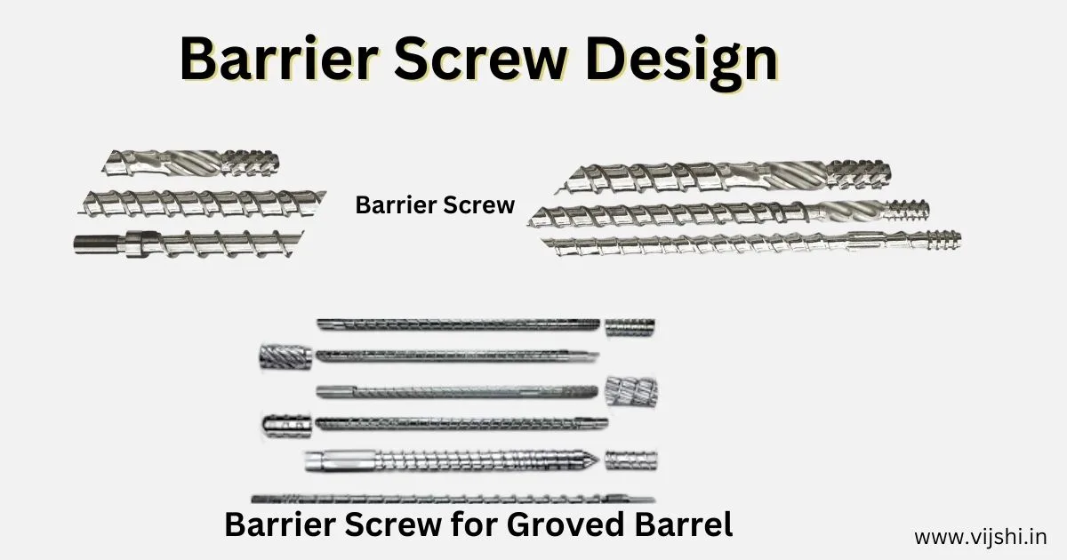 Barrier Screw and Grooved Barrels: Design, Key Component and Their Role in Blown Film Extrusion 1 Barrier Screw For Blown film Extrusion